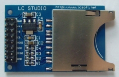 SD card reader, SPI интерфейс (монтажный модуль)