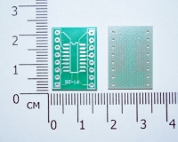 Переходник / адаптер для микросхем (so-16 в dip-16)