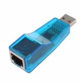 Внешний адаптер USB-Ethernet порт 10/100 Мбит/с RJ45, для Mac, IOS, Android, PC ноутбуков