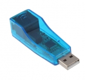 Внешний адаптер USB-Ethernet порт 10/100 Мбит/с RJ45, для Mac, IOS, Android, PC ноутбуков