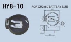 Горизонтальный держатель для батареек CR2450, CR-2450