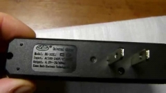 Зарядное устройство для аккумуляторов типа 18650, 16340 или 14500 с питанием AC 100-240 В US
