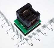 Гнездо/адаптер/переходник SOP16-DIP16 (IC Test Socket Adapter, 150mil)