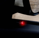 Автомобильная сигнальная лампа на солнечной энергии, имитатор охранной сигнализации, красный цвет