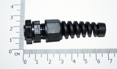Поворотный, пластиковый ввод PG7S для кабеля.  Хвост винтового типа,  водонепроницаемый разъем/вход (кабель диаметром от 7 до 8 мм)