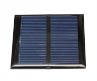Поликристаллическая солнечная батарея 5.5В 90мА , размер 65 х 65 х 3 мм