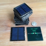 Поликристаллическая солнечная батарея 5.5В 90мА , размер 65 х 65 х 3 мм