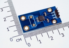 Модуль датчика тока 20А на чипе ACS712ELCTR-20A
