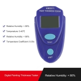 Автомобильный цифровой измеритель толщины покрытия - тестер EM2271
