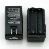 Двойное зарядное устройство для аккумуляторов типа 18650 с питанием AC 100-240 В
