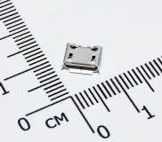 Разъем micro-USB на плату (мама, для телефонов Samsung Galaxy S2 i9100, S5600, 7260, 5860, 8150, 5820) 5 контактов