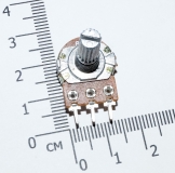 Переменный резистор 10 КОм ( потенциометр, ручка 20 мм, диаметр 6мм)