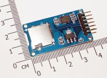 Arduino Micro SD card, Micro SDHC , SPI интерфейс (монтажный модуль)