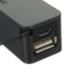 Зарядное устройство - брелок для смартфонов. USB 5В 1А на аккумуляторе типа 18650 с USB-кабелем