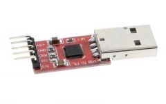 Универсальный преобразователь USB to TTL на CP2102, serial converter, 5Pin