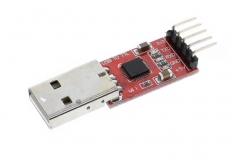 Универсальный преобразователь USB to TTL на CP2102, serial converter, 5Pin