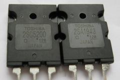 2SC5200 + 2SA1943, Транзисторы, NPN/PNP, 230В, 15А (пара)