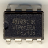 VIPER22A DIP8 регулятор для AC DC 730В 0.1А 115кГц