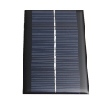 Поликристаллическая солнечная батарея 6В 0.16А 1Вт, размер 110 х 60 х 3 мм