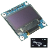 0,96-дюймовый синий с желтым ЖК дисплей 128 * 64 OLED-дисплей на SSD1306, модуль для Arduino, интерфейс SPI / I2C