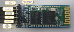 HC-05 Bluetooth, 6PIN (готовый модуль)