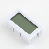 Цифровой LCD гигрометр - термометр 10%RH ~ 99%RH, -50°C + 70°С (белый)