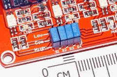 Модуль реле 8-канальный для Arduino (с оптронной изоляцией, 5В, hight and low level trigger, реле Songle)