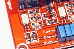Модуль реле 8-канальный для Arduino (с оптронной изоляцией, 5В, hight and low level trigger, реле Songle)
