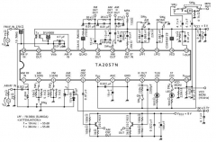 TA2057N TA2057 - SDIP24(3.5-14V) АМ/ФМ цифровой тюнер