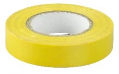 Изолента ПВХ 0.13 × 15 мм длина 20м желтая