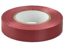 Изолента ПВХ 0.13 × 15 мм длина 20м красная