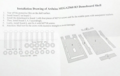 Акриловый корпус для Arduino Mega 2560 R3