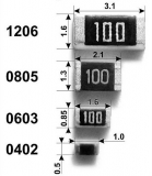 Конденсатор c0603 SMD, 100nf ± 10% 50V X7R (упаковка 5 шт.) (104) 100 нФ 50В 0,1 мкФ