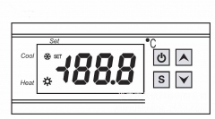 Цифровой регулятор температуры с двумя реле и термопарой, STC-1000, -50 ~ +99,9 градусов Цельсия, 90 ~ 250V 10A