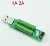 Нагрузочный резистор для тестирования током 1А / 2А Usb кабелей, блоков питания и интерфейсов