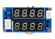 Модуль зарядки dc-dc с 2 LED-индикаторами, функции вольтметр/амперметр, функции светодиодного драйвера