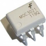MOC3021 оптосимистор 400В/1А/15мА dip-6