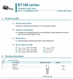 BT169D Тиристор 400В 0.8А TO-92