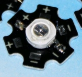 Светодиод инфракрасный 850 нм 3 Вт 2 chips EPISTAR 120° (IF 3W High Power Led) с радиатором
