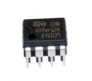 VIPer12A ШИМ-контроллер со встроенным силовым ключом [DIP-8] LOW POWER OFF LINE SMPS PRIMARY SWITCHER