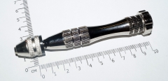 Ручная дрель с кулачковым зажимом, диаметр сверла от 0,2 до 3 мм