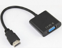Конвертер сигнала HDMI в VGA, поддержка Full HD 1080P + audio стерео