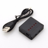 Зарядное устройство USB для аккумуляторов 3.7В Syma X5 X5C X5C-1, 5 в 1