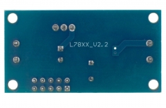 Стабилизатор напряжения на базе LM7805, IN8-24V, OUT 5V, max1.2A
