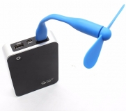USB-вентилятор на гибкой ножке компактный