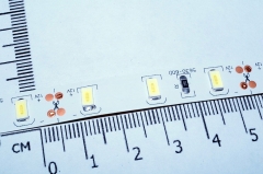 Гибкая светодиодная лента SMD 5630 60 светодиодов/метр, белый цвет, не влагозащищенная