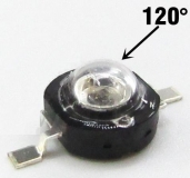 Светодиод инфракрасный 850 нм 3 Вт 2 chips EPISTAR 120° (IF 3W High Power Led)