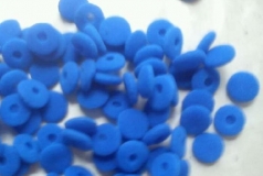 Поролоновые амбушюры для наушников 16-18мм синие (пара)