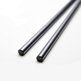 Полированный вал Ø6 мм, длина 200 мм, углеродистая сталь, закалка на глубину 0.5 мм.