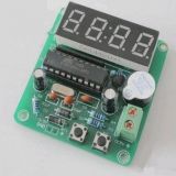 Набор для самостоятельной сборки электронных часов компакт на базе  AT89C2051